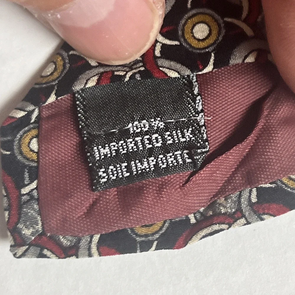 Christian Dior Cravate‎ Mens 100% Silk Necktie